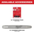 Milwaukee 2727-20C M18 FUEL 14 in. 18V Lithium-Ion Brushless Battery Chainsaw (Tool-Only)