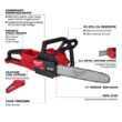 Milwaukee 2727-20C M18 FUEL 14 in. 18V Lithium-Ion Brushless Battery Chainsaw (Tool-Only)