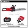 Milwaukee 2727-21HD M18 FUEL 16 in. 18V Lithium-Ion Brushless Battery Chainsaw Kit with 12.0 Ah Battery and M18 Rapid Charger