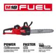 Milwaukee 2727-21HD M18 FUEL 16 in. 18V Lithium-Ion Brushless Battery Chainsaw Kit with 12.0 Ah Battery and M18 Rapid Charger