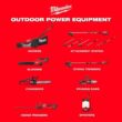 Milwaukee M18 FUEL 8 in. 18V Lithium-Ion Brushless Electric Battery Chainsaw 8 in. HATCHET Pruning Saw with Two 8 in. Saw Chain