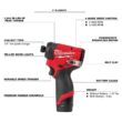 Milwaukee M12 FUEL 8 in. 12V Lithium-Ion Brushless Cordless Hedge Trimmer Kit w/M12 FUEL Hammer Drill and Impact Driver Combo Kit