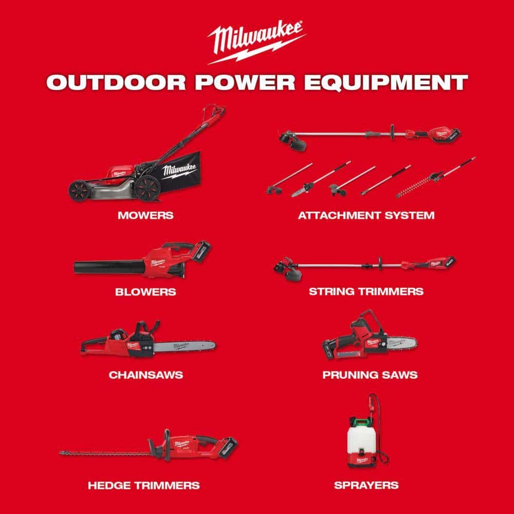Milwaukee M12 FUEL 12V Brushless Cordless Brushless Cordless Pruner Kit w/(2) 2.0 Ah Battery, Charger Milwaukee M12 FUEL 12V Brushless Cordless Brushless Cordless Pruner Kit w/(2) 2.0 Ah Battery, Charger - Image 6