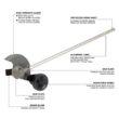 Milwaukee M18 FUEL QUIK-LOK 10 in. Pole Saw Attachment, 8 in. Edger Attachment and Hedge Trimmer Attachment (3-Tool)