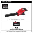 Milwaukee M18 FUEL Dual Battery 145 MPH 600 CFM 18V Lithium-Ion Brushless Cordless Handheld Blower w/Two 6Ah HO Battery (2-Pack)