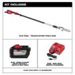 Milwaukee M18 FUEL 10 in. 18V Lithium-Ion Brushless Electric Cordless Telescoping Pole Saw Kit w/12.0 Ah Battery and Rapid Charger