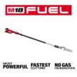 Milwaukee M18 FUEL 10 in. 18V Lithium-Ion Brushless Electric Cordless Telescoping Pole Saw Kit w/12.0 Ah Battery and Rapid Charger