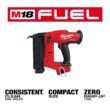 Milwaukee 2746-20-48-59-1880 M18 FUEL 18-Volt Lithium-Ion Brushless Cordless Gen II 18-Gauge Brad Nailer with 8.0 Ah Battery and Rapid Charger