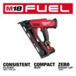 Milwaukee 2839-21CT-2648-20 M18 FUEL 18-Volt Lithium-Ion Brushless Cordless Gen II 15-Gauge Angled Nailer Kit W/Random Orbit Sander