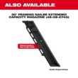 Milwaukee 2745-20-48-73-2040 M18 FUEL 3-1/2 in. 18-Volt 30-Degree Lithium-Ion Brushless Framing Nailer and Performance Safety Glasses with Gasket