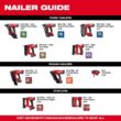 Milwaukee 2745-20-48-73-2040 M18 FUEL 3-1/2 in. 18-Volt 30-Degree Lithium-Ion Brushless Framing Nailer and Performance Safety Glasses with Gasket