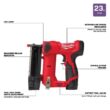Milwaukee 2540-21-2447-20 M12 12-Volt 23-Gauge Lithium-Ion Cordless Pin Nailer Kit with M12 12-Volt Lithium-Ion Cordless 3/8 in. Crown Stapler