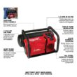 Milwaukee M18 FUEL 18-Volt Lithium-Ion Brushless 2 Gal. Electric Compact Quiet Compressor and Performance Safety Glasses w/ Gasket