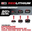 Milwaukee 48-11-1822X6 M18 18-Volt Lithium-Ion XC Extended Capacity Battery Pack 3.0Ah (6-Pack)