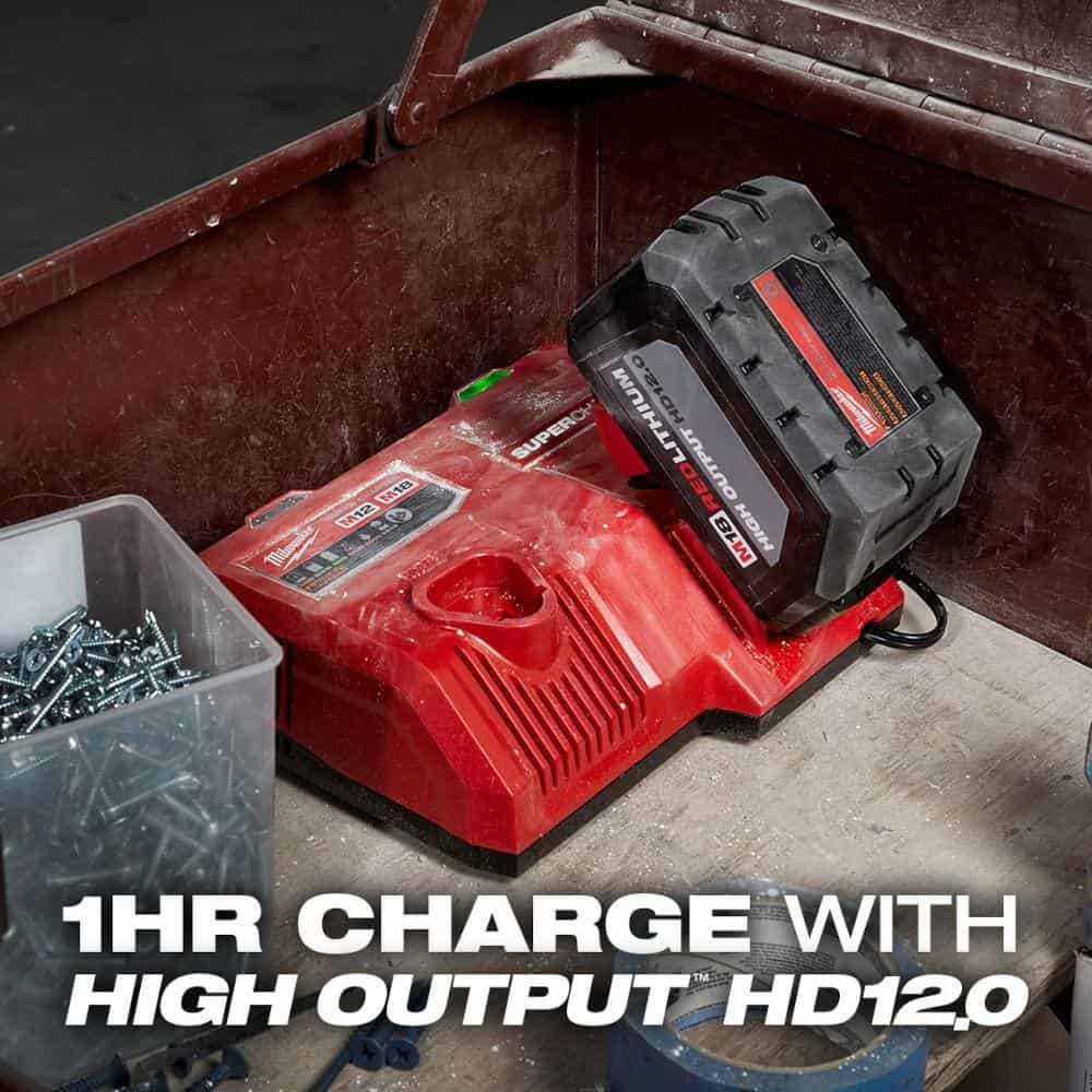 Milwaukee 48-59-1811-48-11-1837 M12 and M18 12-Volt/18-Volt Lithium-Ion Multi-Voltage Super Charger Battery Charger with 3.0Ah Battery Pack (2-Pack) Milwaukee 48-59-1811-48-11-1837 M12 and M18 12-Volt/18-Volt Lithium-Ion Multi-Voltage Super Charger Battery Charger with 3.0Ah Battery Pack (2-Pack) - Image 7