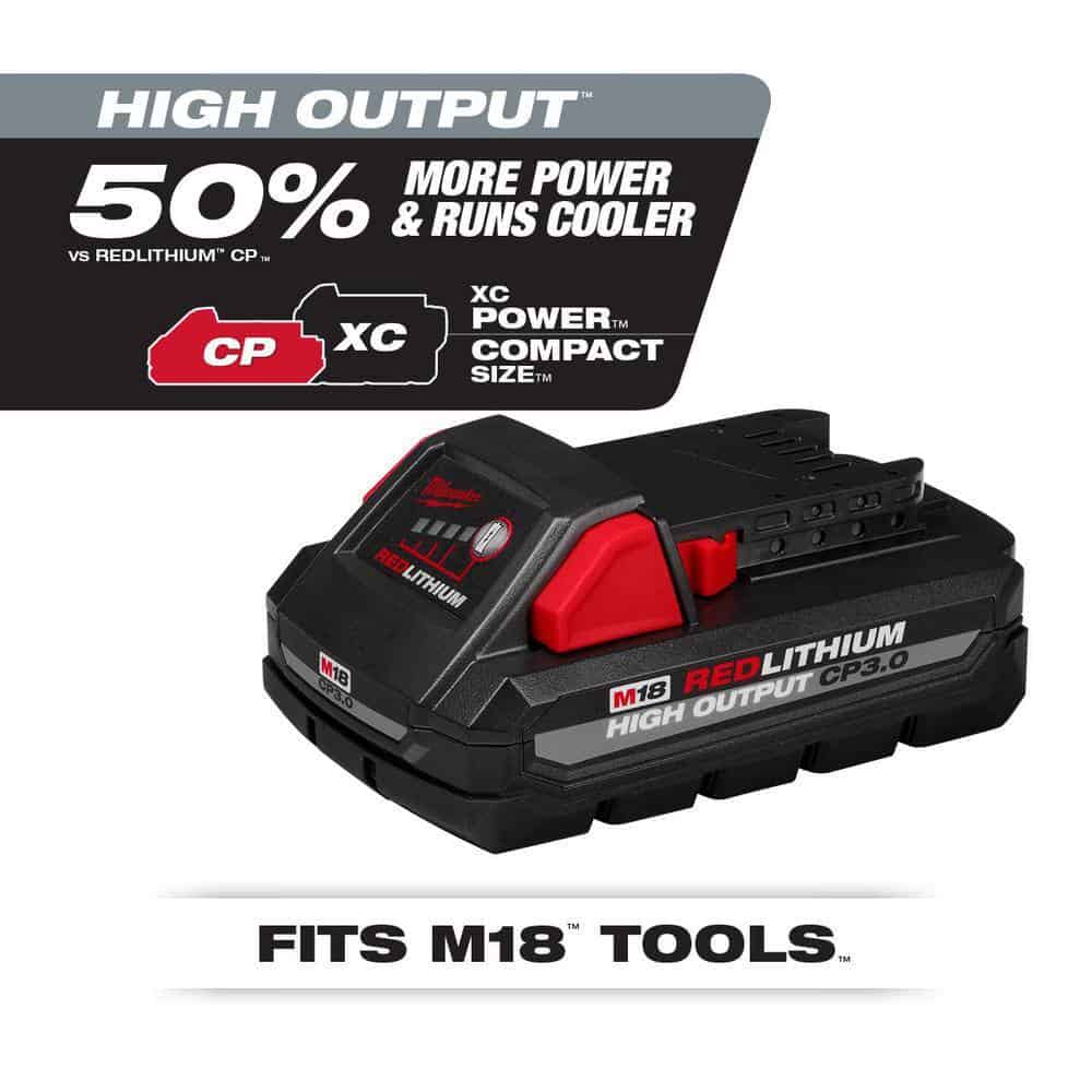 Milwaukee 48-59-1811-48-11-1837 M12 and M18 12-Volt/18-Volt Lithium-Ion Multi-Voltage Super Charger Battery Charger with 3.0Ah Battery Pack (2-Pack) Milwaukee 48-59-1811-48-11-1837 M12 and M18 12-Volt/18-Volt Lithium-Ion Multi-Voltage Super Charger Battery Charger with 3.0Ah Battery Pack (2-Pack) - Image 2