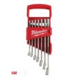 Milwaukee 3/8 in. Drive SAE/Metric Ratchet and Socket Mechanics Tool Set with SAE/Metric Combination Wrenches (70-Piece)