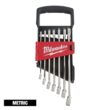 Milwaukee 3/8 in. Drive SAE/Metric Ratchet and Socket Mechanics Tool Set with SAE/Metric Combination Wrenches (70-Piece)