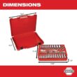 Milwaukee 3/8 in. Drive SAE/Metric Ratchet and Socket Mechanics Tool Set with SAE/Metric Combination Wrenches (70-Piece)