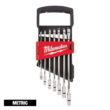 Milwaukee 3/8 in. Drive SAE/Metric Ratchet & Socket Mechanics Tool Set with SAE/Metric Ratcheting Combination Wrenches (70-Piece)
