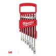 Milwaukee 3/8 in. Drive SAE/Metric Ratchet & Socket Mechanics Tool Set with SAE/Metric Ratcheting Combination Wrenches (70-Piece)