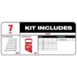 Milwaukee 144-Position Flex-Head Ratcheting Combination Wrench Set SAE and METRIC (14-Piece)