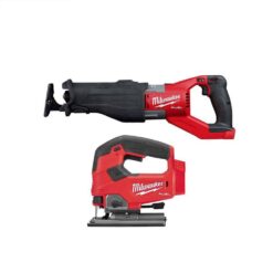 Milwaukee 2722-20-2737-20 M18 FUEL 18V Lithium-Ion Brushless Cordless Super SAWZALL Orbital Reciprocating Saw w/FUEL Jigsaw