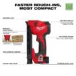 Milwaukee 2448-21-MNM1-600X3 M12 Cordless Cable Stapler Kit with 2.0Ah Battery, Charger and Bag w/1 in. Insulated Cable Staples for 600 Per Box 3-Pk