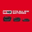 Milwaukee M18 FUEL 18V Lithium-Ion Brushless Cordless Compact Router with (1) 5.0Ah Battery & Charger