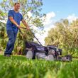 Murray MNA152703 21 in. 140 cc Briggs and Stratton Walk Behind Gas Push Lawn Mower with Height Adjustment and with Mulch Bag