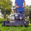 Murray MNA153003 22 in. 140 cc Briggs & Stratton Walk Behind Gas Self-Propelled Lawn Mower with Front Wheel Drive and Bagger