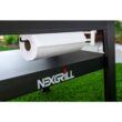 Nexgrill 720-1058 Daytona 4-Burner Propane Gas Grill 36 in. Flat Top Griddle in Black with Stainless Steel Lid