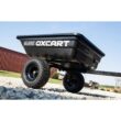 OXCART GTMZ208194POTR Stockman 15 cu. ft. - 17 cu. ft. Lift-Assist and Swivel ATV Dump Cart with ZTR-Grade OTR Tires