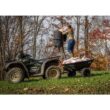 OXCART GTMZ208194POTR Stockman 15 cu. ft. - 17 cu. ft. Lift-Assist and Swivel ATV Dump Cart with ZTR-Grade OTR Tires