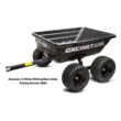 OXCART GTMZ208194POTR Stockman 15 cu. ft. - 17 cu. ft. Lift-Assist and Swivel ATV Dump Cart with ZTR-Grade OTR Tires