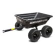 OXCART GTMZ208194POTR Stockman 15 cu. ft. - 17 cu. ft. Lift-Assist and Swivel ATV Dump Cart with ZTR-Grade OTR Tires