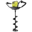 RYOBI RY40712 40-Volt HP Ice Auger with 8 in. Bit and 4.0 Ah Battery and Charger