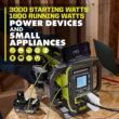 RYOBI RYI818BT ONE+ 1800-Watt Power Station Battery Inverter Push Button Battery Generator/8-Port Charger (Tool-Only)