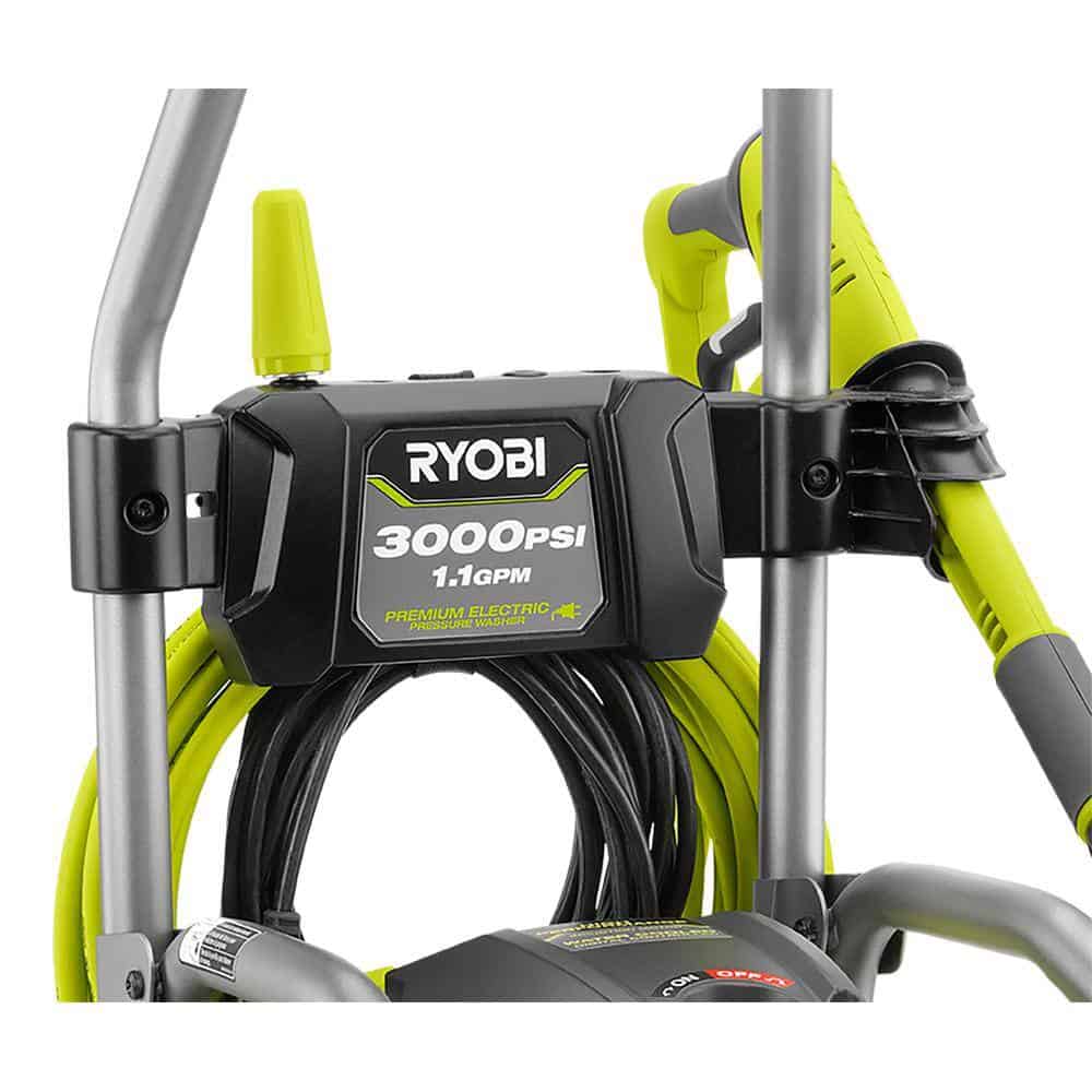 RYOBI RY143011 3000 PSI 1.1 GPM Cold Water Electric Pressure Washer RYOBI RY143011 3000 PSI 1.1 GPM Cold Water Electric Pressure Washer - Image 7