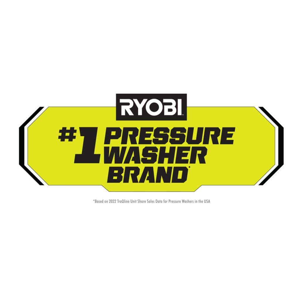 RYOBI RY143011 3000 PSI 1.1 GPM Cold Water Electric Pressure Washer RYOBI RY143011 3000 PSI 1.1 GPM Cold Water Electric Pressure Washer - Image 2
