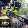 RYOBI P2520-PS ONE+ HP 18V Cordless 10 in. Chainsaw and Whisper Series 8 in. Pole Saw with 4.0 Ah Battery and Charger RYOBI P2520-PS ONE+ HP 18V Cordless 10 in. Chainsaw and Whisper Series 8 in. Pole Saw with 4.0 Ah Battery and Charger