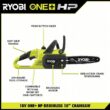 RYOBI P2520-PS ONE+ HP 18V Cordless 10 in. Chainsaw and Whisper Series 8 in. Pole Saw with 4.0 Ah Battery and Charger RYOBI P2520-PS ONE+ HP 18V Cordless 10 in. Chainsaw and Whisper Series 8 in. Pole Saw with 4.0 Ah Battery and Charger