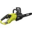 RYOBI 40V HP Brushless 16 in. Battery Chainsaw w/ Extra Chain, Biodegradable Bar & Chain Oil, 4.0 Ah Battery & Charger