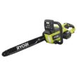 RYOBI RY40580-AC 40V HP Brushless 18 in Battery Chainsaw w/ Extra 18 in. Chain, 5.0 Ah Battery and Charger