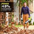 RYOBI 40V HP Brushless 18 in. Battery Chainsaw and 190 MPH 730CFM Battery Leaf Blower w/ (3) Batteries, (two) Chargers