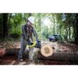 RYOBI 40V HP Brushless 18 in. Battery Chainsaw and 190 MPH 730CFM Battery Leaf Blower w/ (3) Batteries, (two) Chargers