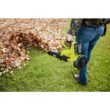 RYOBI ONE+ HP 18V Brushless 110 MPH 350 CFM Cordless Leaf Blower and 22 in. Hedge Trimmer with (2) Batteries and (2) Chargers