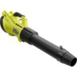 RYOBI 40V HP Brushless Whisper Series 155 MPH 600 CFM Cordless Battery Leaf Blower with (2) 4.0 Ah Batteries and Charger