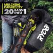 RYOBI RY404150-LB 40V HP Brushless 100 MPH 600 CFM Cordless Leaf Blower/Mulcher/Vacuum w/ Lawn & Leaf Bag, (2) 4.0 Ah Batteries & Charger