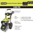 RYOBI RY803023A 3100 PSI 2.3 GPM Cold Water Gas Pressure Washer